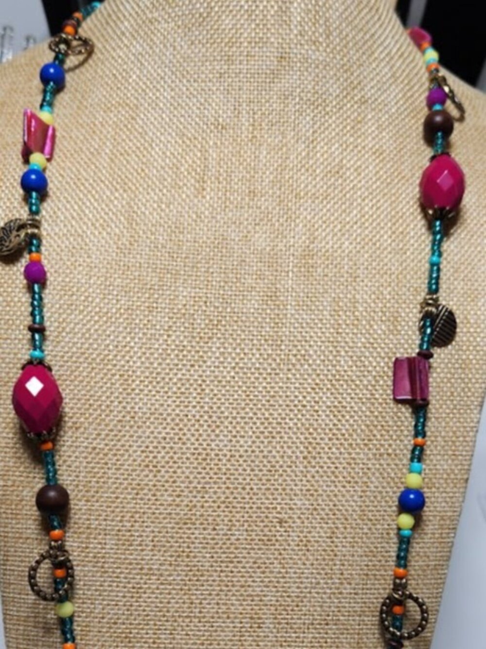 Premier Design Necklace Tropical Punch 38 in.